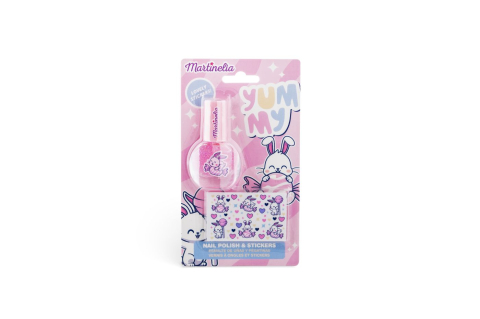 Jucării și Jocuri pentru copii - Martinelia yummy set lac de unghii si stickers