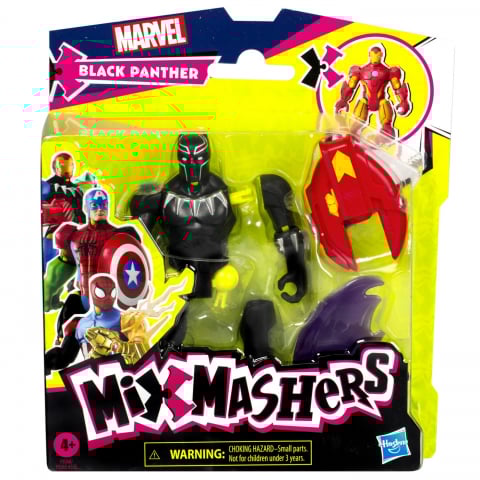Jucării și Jocuri pentru copii - Marvel avengers mix mashers figurina black panther 12cm, varsta de la 4 ani la 8 ani