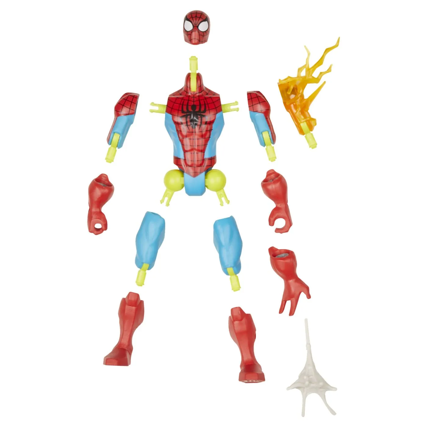 Marvel avengers mix mashers figurina spider-man 12cm, copii varsta 4 ani pana la 8 ani [4]