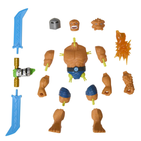 Marvel avengers mix mashers set figurina marvels the thing 12cm si accesorii copii 4 ani - 12 ani [7]