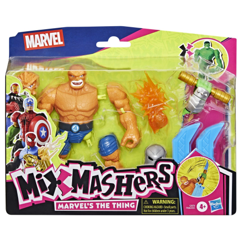 Jucării și Jocuri pentru copii - Marvel avengers mix mashers set figurina marvels the thing 12cm si accesorii copii 4 ani - 12 ani