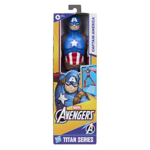 Jucării și Jocuri pentru copii - Marvel avengers titan series figurina captain america 29cm copii varsta 4 ani - 9 ani