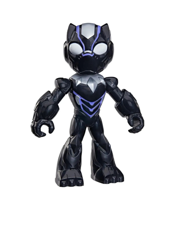 Marvel iron man si prietenii sai uimitori figurina black panther 22.8cm [1]