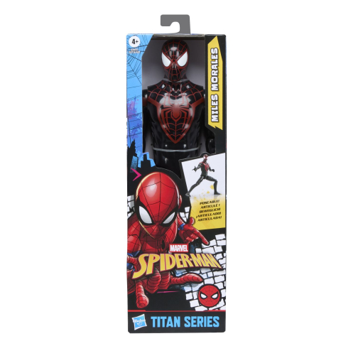 Jucării și Jocuri pentru copii - Marvel spider man titan series figurina miles morales copii varsta 4 ani - 9 ani