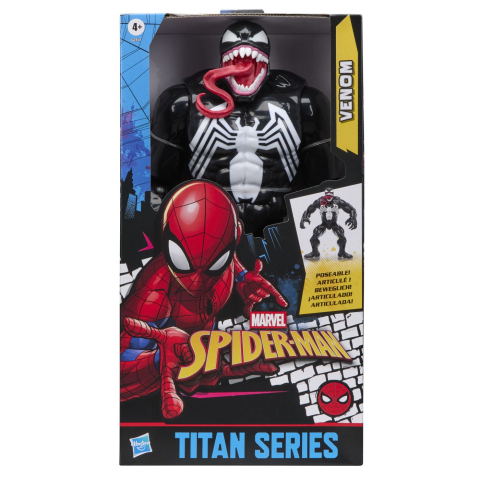 Jucării și Jocuri pentru copii - Marvel spider man titan series figurina venom 30cm copii varsta 4 ani - 9 ani