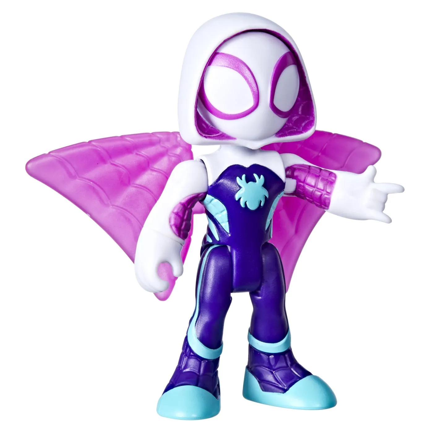 Marvel spidey si prietenii sai uimitori set figurina ghost spider si accesorii, copii 3 ani-7 ani [1]