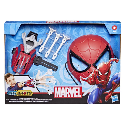 Jucării și Jocuri pentru copii - Marvel web shots set armura scatterblast copii varsta 5 ani - 10 ani