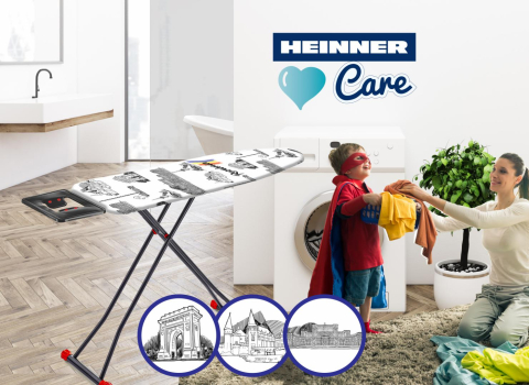 Masa de calcat 125 x 42 cm, romania, heinner care [3]