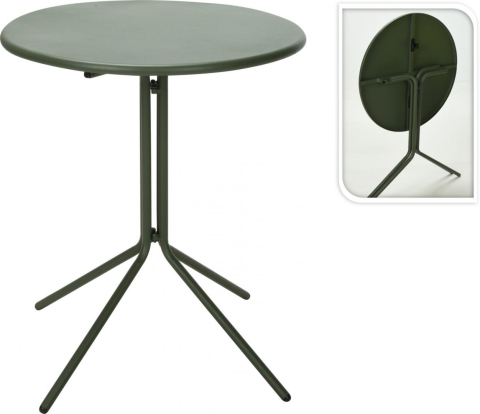 Casă, gradină și bricolaj - Masa pliabila rotunda d58xh70cm, verde
