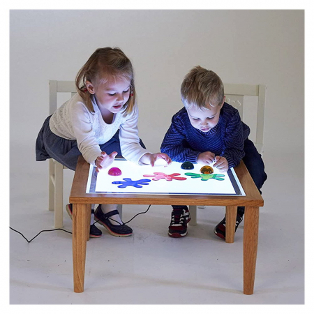 Masa senzoriala luminoasa, inaltime reglabila, TickiT [2]