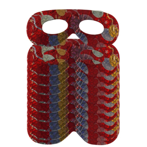 Masca petrecere, cu sclipici, diverse culori, set 12 buc [2]