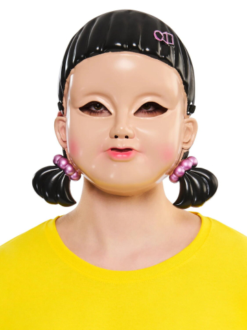 Îmbrăcăminte și accesorii - Masca Squid Game - Papusa robot Young-hee