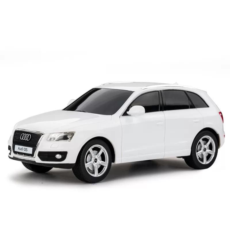 Jucării și Jocuri pentru copii - Masina cu telecomanda audi q5 alb cu scara 1 la 24, copii varsta 3 ani pana la +15 ani