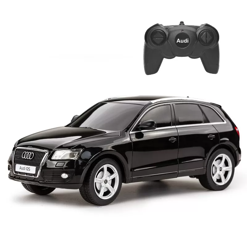 Jucării și Jocuri pentru copii - Masina cu telecomanda audi q5 negru cu scara 1 la 24, copii varsta 3 ani pana la +15 ani