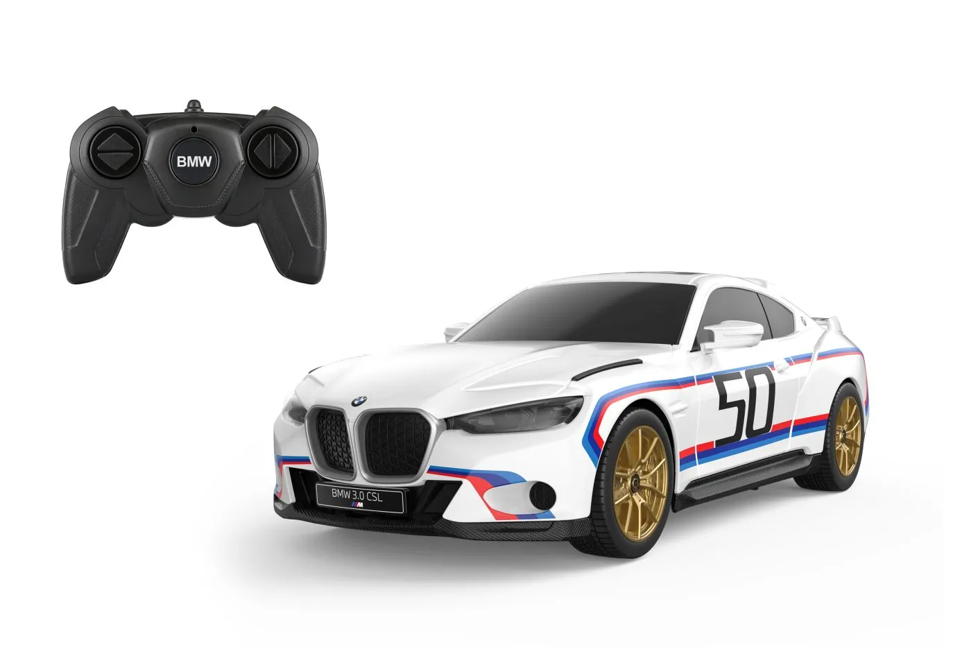 Masina cu telecomanda bmw 3.0 csl scara 1 la 24, copii varsta 3 ani pana la +15 ani [1]