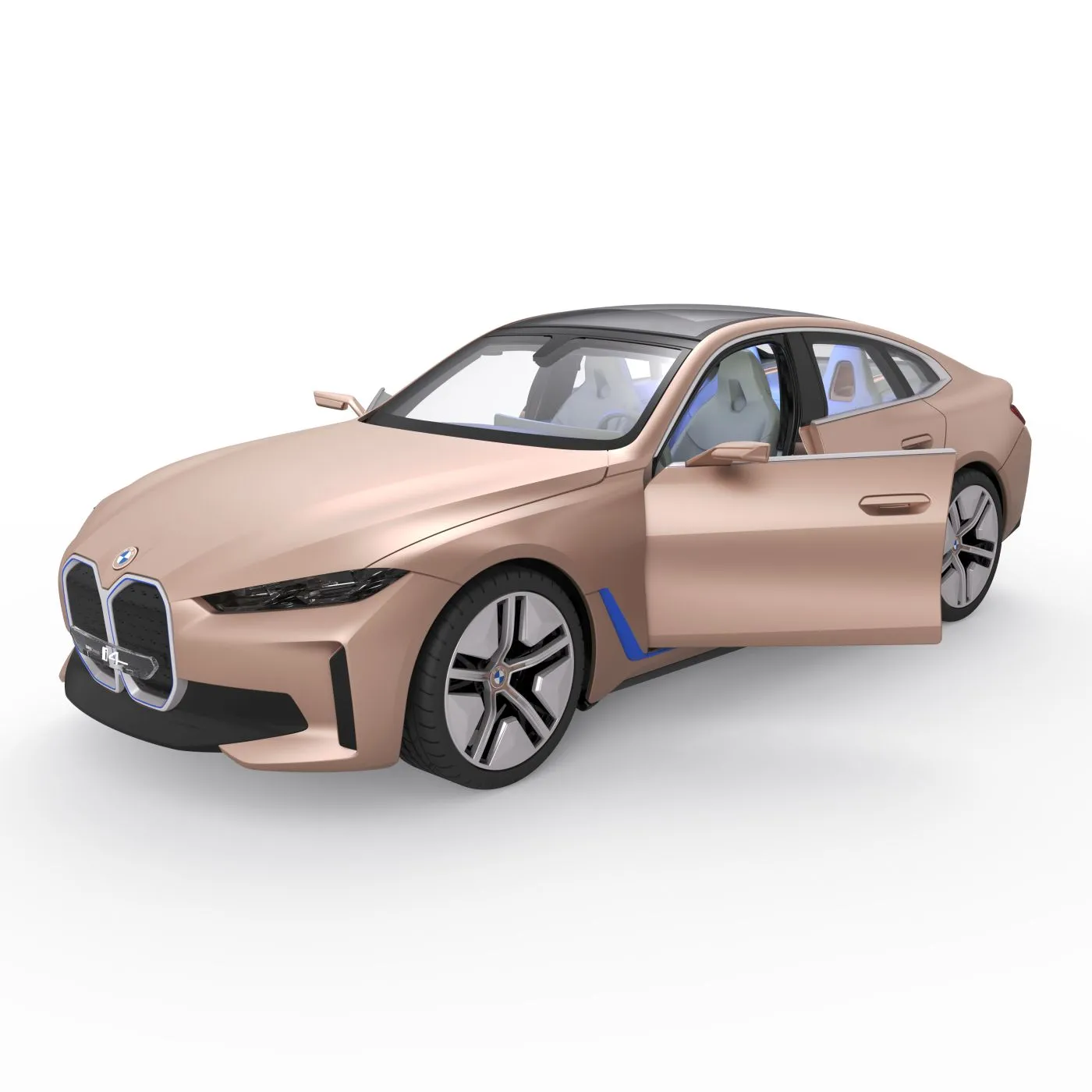 Masina cu telecomanda bmw i4 concept scara 1 la 14, copii varsta 3 ani pana la +15 ani [8]