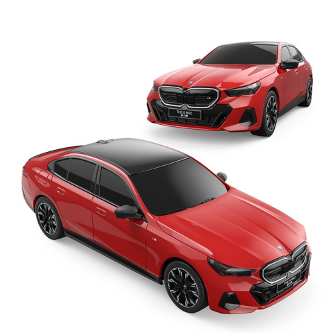 Masina cu telecomanda bmw i5 rosu scara 1 la 24 [7]