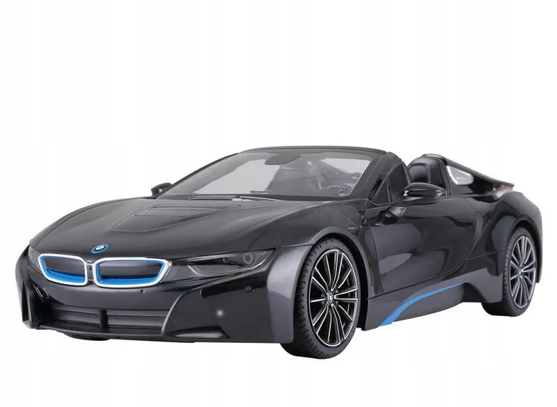 Masina cu telecomanda bmw i8 negru scara 1 la 12, copii varsta 3 ani pana la +15 ani [6]