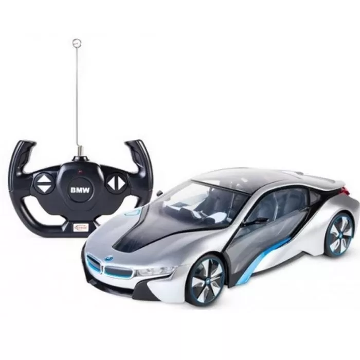 Jucării și Jocuri pentru copii - Masina cu telecomanda bmw i8 scara 1 la 14, copii varsta 3 ani pana la +15 ani