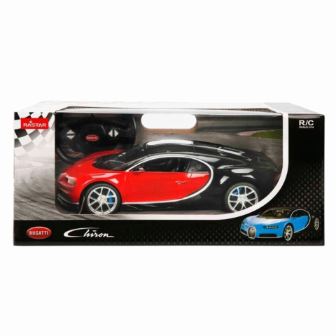 Jucării și Jocuri pentru copii - Masina cu telecomanda bugatti chiron rosu scara 1 la 14