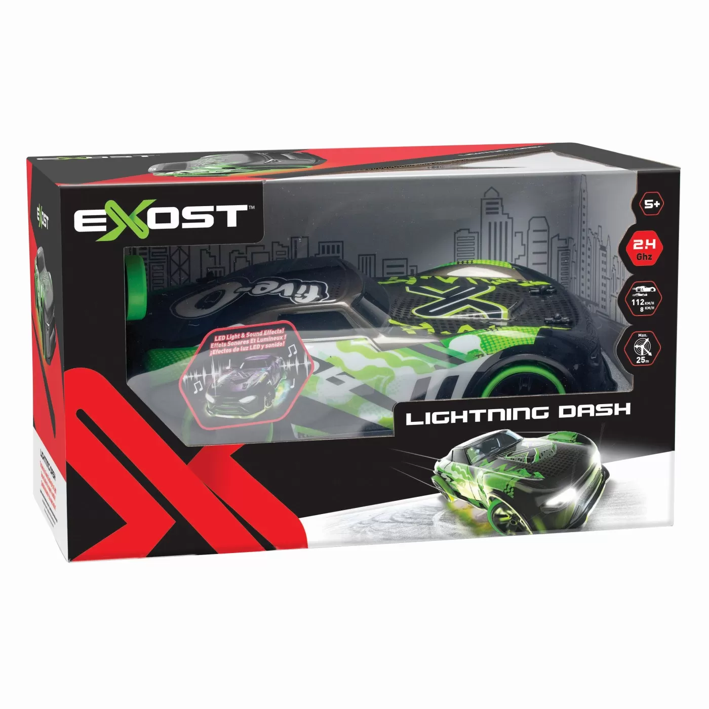 Masina cu telecomanda exost lightning dash, varsta de la 5 ani la 14 ani [8]