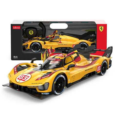 Masina cu telecomanda ferrari 499p n83 galben scara 1 la 14 [3]