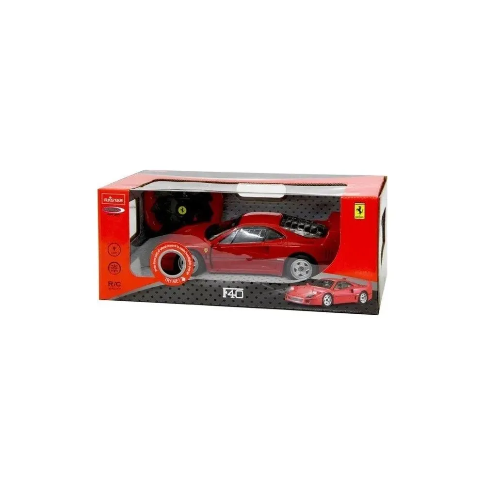 Jucării și Jocuri pentru copii - Masina cu telecomanda ferrari f40 scara 1 la 14, copii varsta 3 ani pana la +15 ani