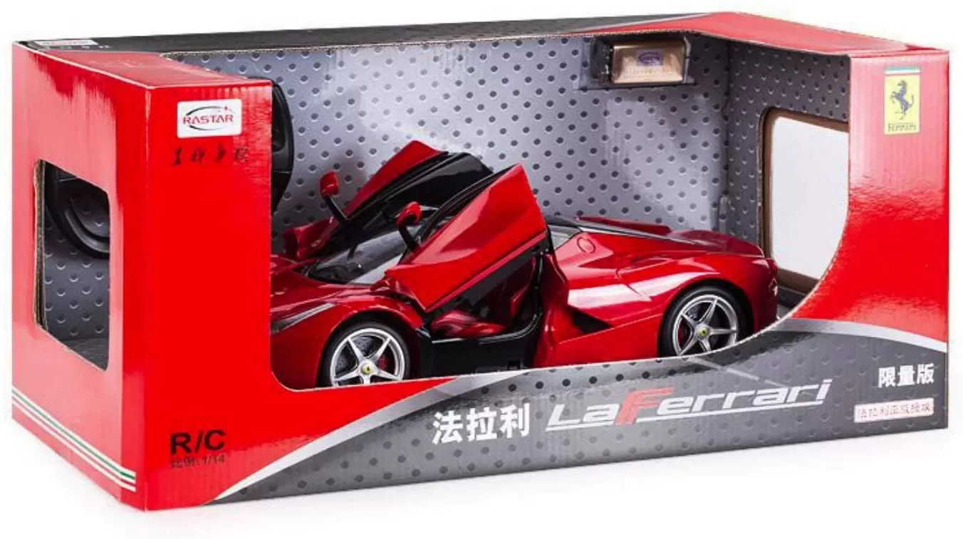 Jucării și Jocuri pentru copii - Masina cu telecomanda ferrari laferrari scara 1 la 14, copii varsta 3 ani pana la +15 ani