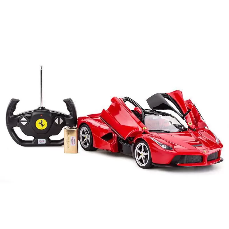 Masina cu telecomanda ferrari laferrari scara 1 la 14, copii varsta 3 ani pana la +15 ani [1]