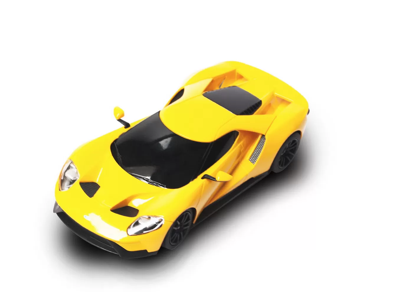 Masina cu telecomanda ford gt galben scara 1 la 24, varsta de la 3 ani la +15 ani [2]