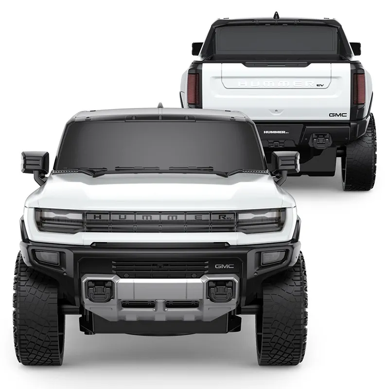 Masina cu telecomanda hummer ev alb cu scara 1 la 24, copii varsta 3 ani pana la +15 ani [6]