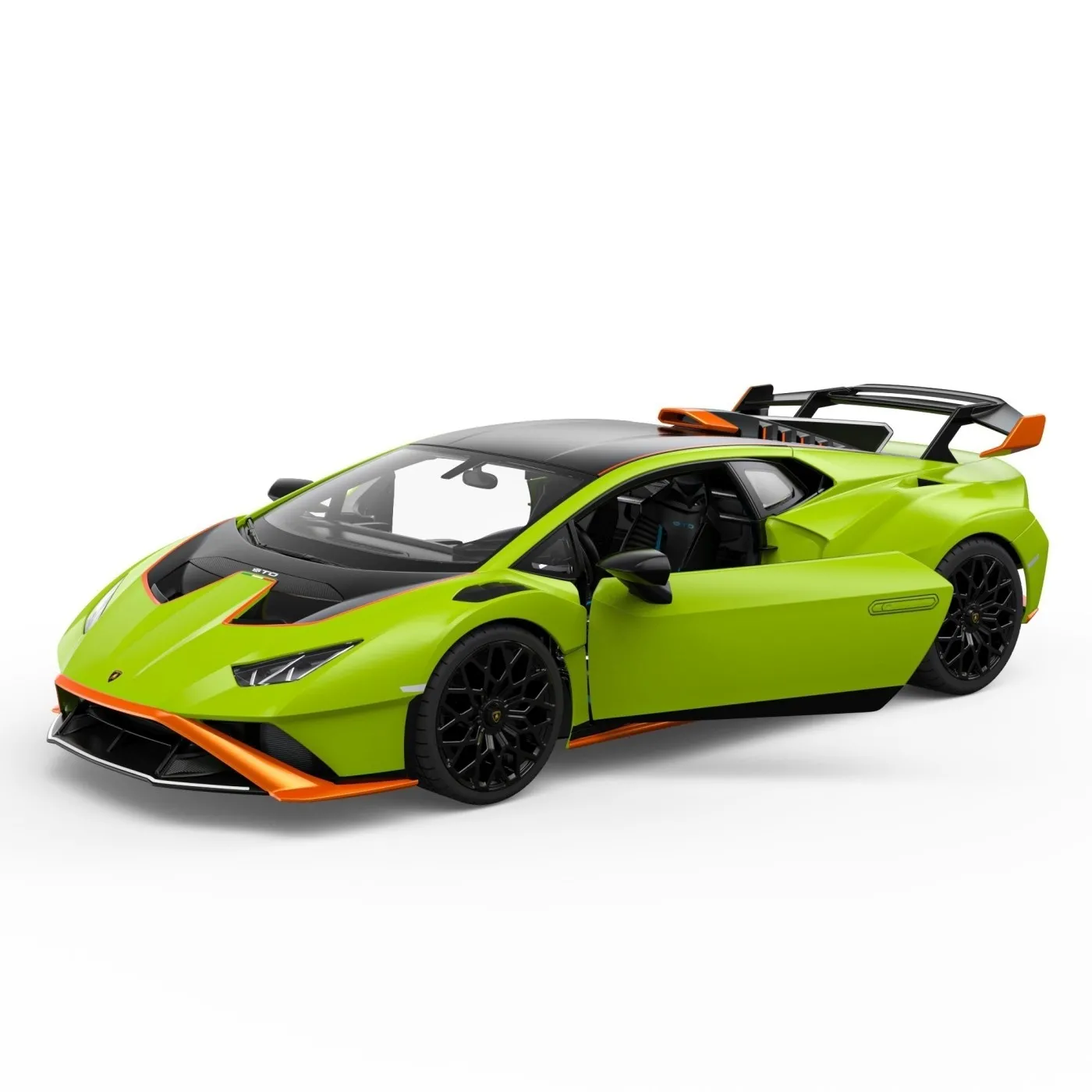 Masina cu telecomanda lamborghini huracan sto verde scara 1 la 14, copii 3 ani pana la +15 ani [3]