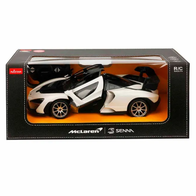 Jucării și Jocuri pentru copii - Masina cu telecomanda mclaren senna alb scara 1 la 14, copii varsta 3 ani pana la +15 ani