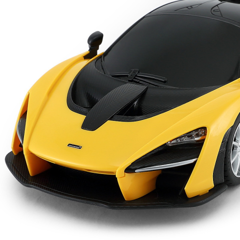 Masina cu telecomanda mclaren senna galben cu scara 1 la 18 [3]