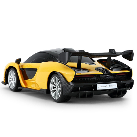 Masina cu telecomanda mclaren senna galben cu scara 1 la 18 [1]