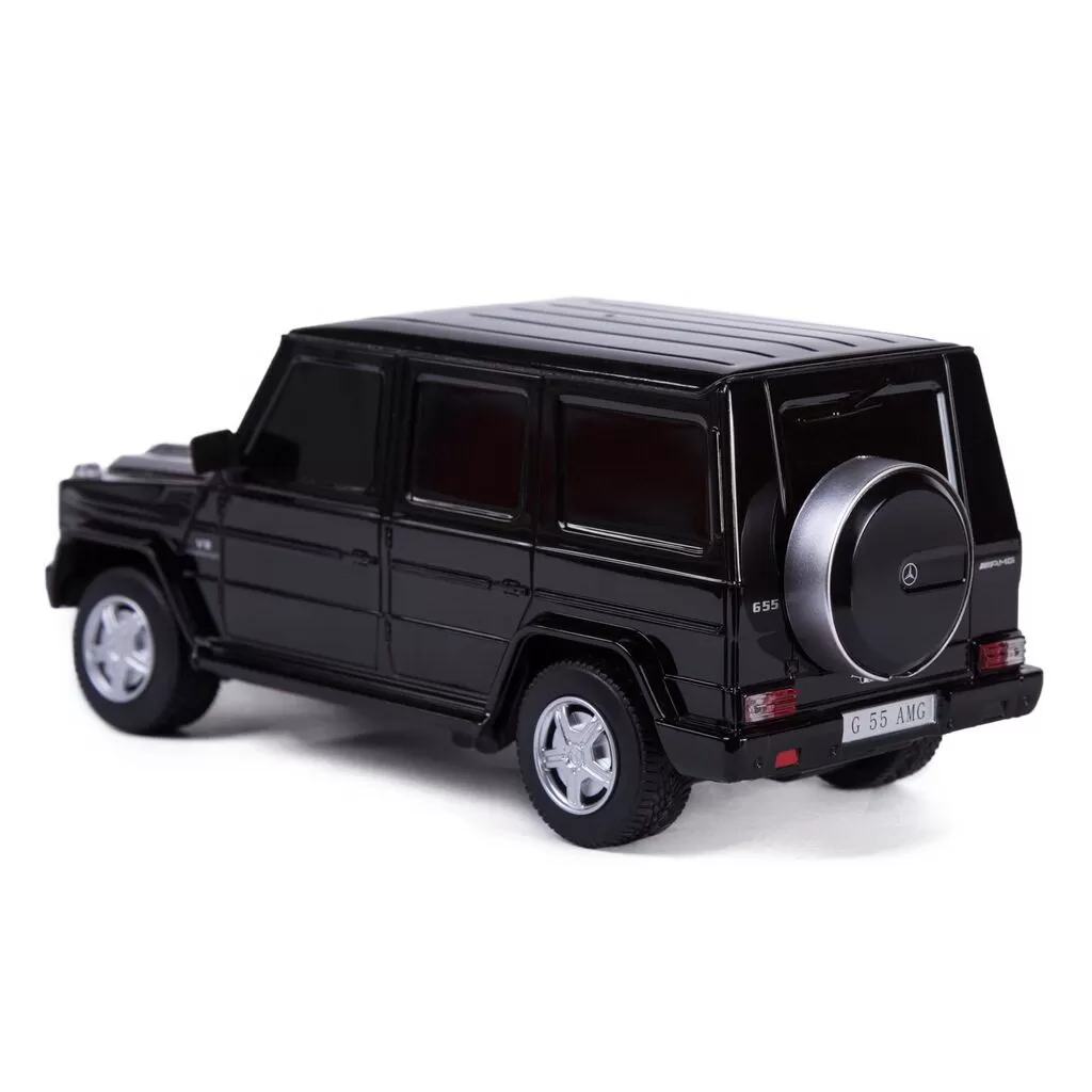 Masina cu telecomanda mercedes-benz g55 negru cu scara 1 la 24, copii varsta 3 ani pana la +15 ani [5]