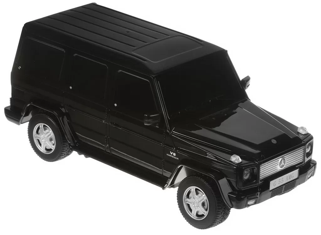 Masina cu telecomanda mercedes-benz g55 negru cu scara 1 la 24, copii varsta 3 ani pana la +15 ani [3]