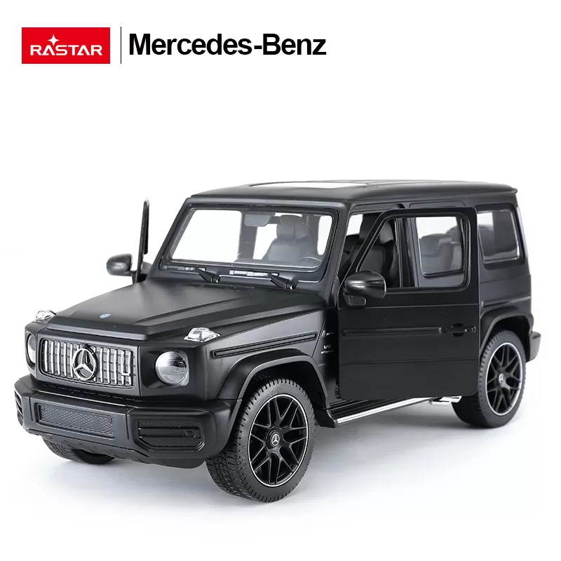 Masina cu telecomanda mercedes-benz g63 negru scara 1 la 14, copii varsta 3 ani pana la +15 ani [5]