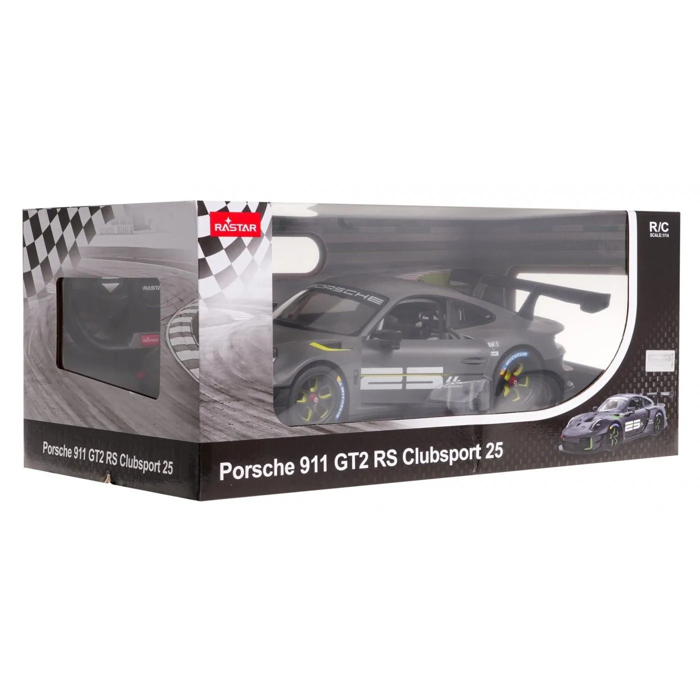 Jucării și Jocuri pentru copii - Masina cu telecomanda porsche 911 gt2 rs clubsport 25 scara 1 la 14, copii 3 ani pana la +15 ani