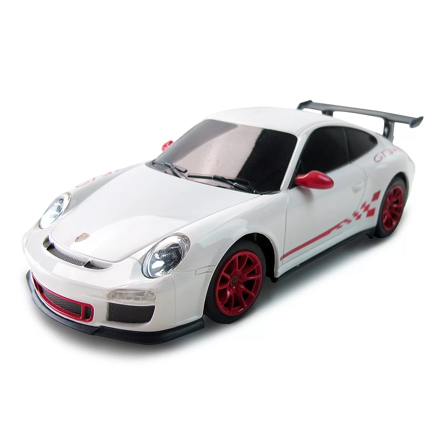 Masina cu telecomanda porsche gt3 rs alb cu scara 1 la 24, varsta de la 3 ani la +15 ani [3]