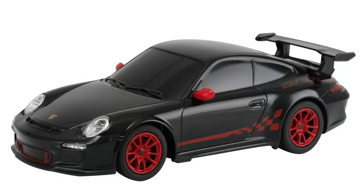 Masina cu telecomanda porsche gt3 rs negru rs scara 1 la 24, copii varsta 3 ani pana la +15 ani [8]