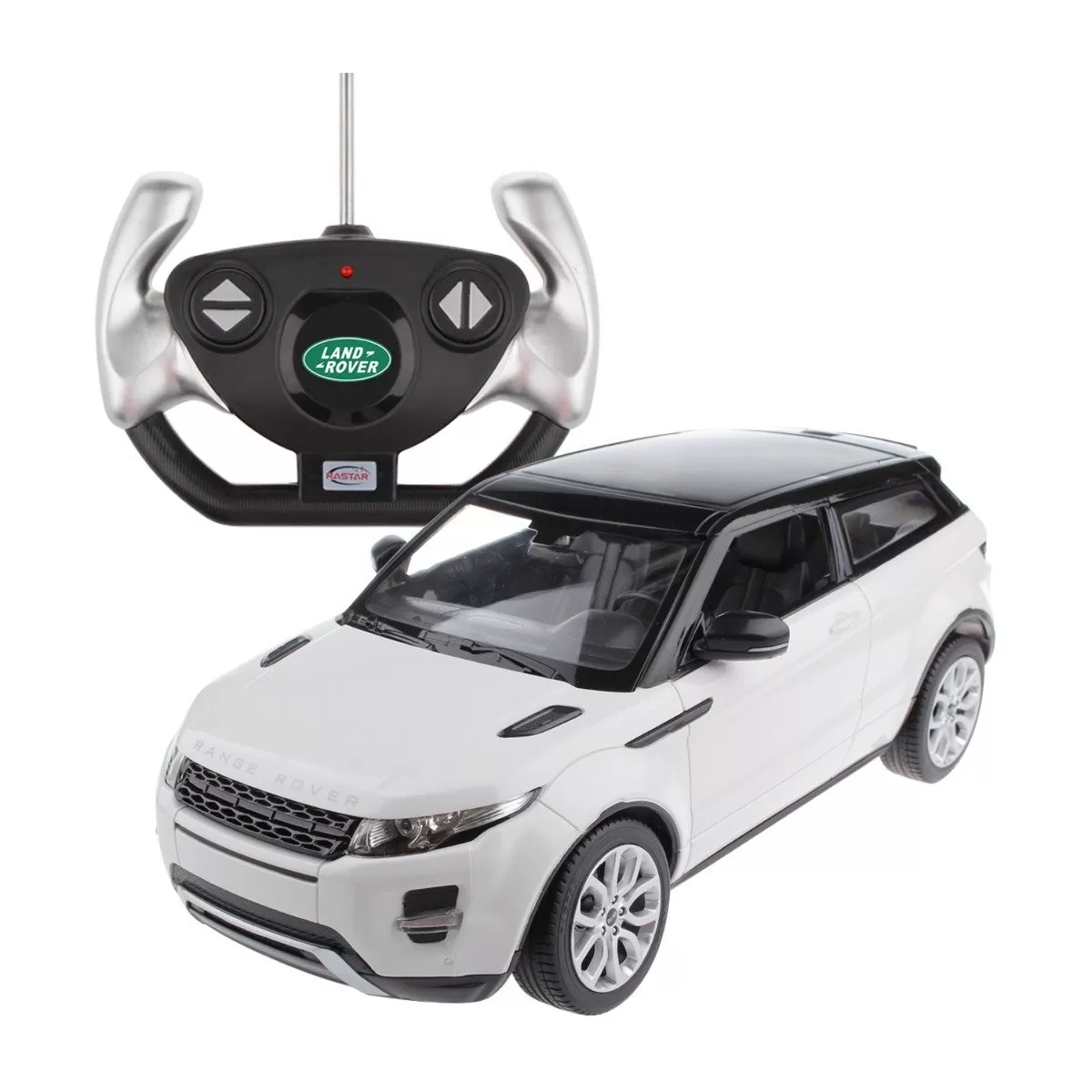 Jucării și Jocuri pentru copii - Masina cu telecomanda range rover evoque alb scara 1 la 14, copii varsta 3 ani pana la +15 ani