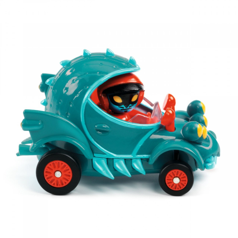 Masina de curse Funny Beast Colectia Crazy Motors, Djeco, varsta 3 - 6, 6 - 9 ani, Baiat [1]