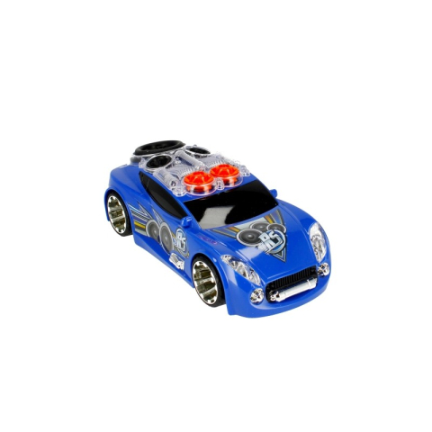 Masina de curse MegaCreative 482051, 25cm, cu sunete si lumini, necesita baterii 3xAA, plastic, albastru, 3+ ani [5]