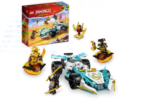 LEGO Ninjago - Masina de curse Spinjitzu a lui Zane, varsta de la 7 ani la 14 ani
