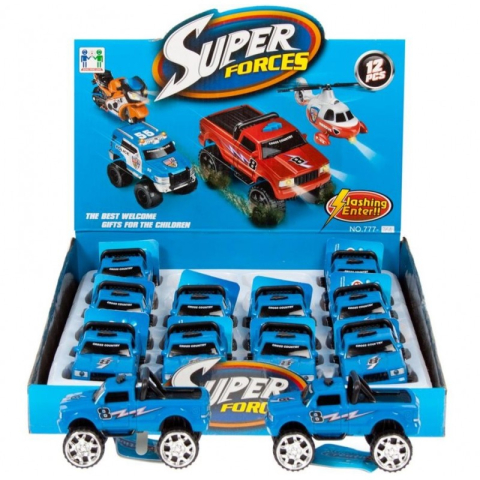 Jucării și Jocuri pentru copii - Masina de teren MegaCreative 370742, 10cm, cu lumini, plastic, diverse culori, 3+ ani