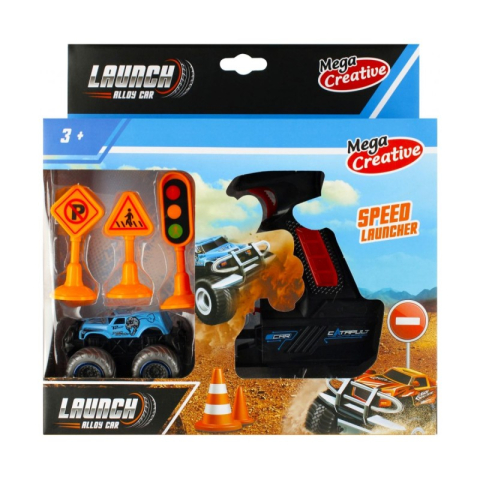 Jucării și Jocuri pentru copii - Masina off road cu launcor MegaCreative, 498687, 25x26x7cm, +3 ani