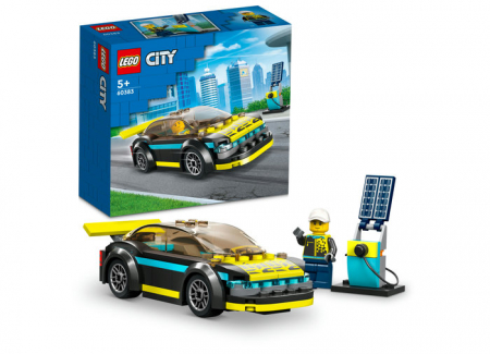 LEGO City - Masina sport electrica, varsta de la 5 ani la 12 ani
