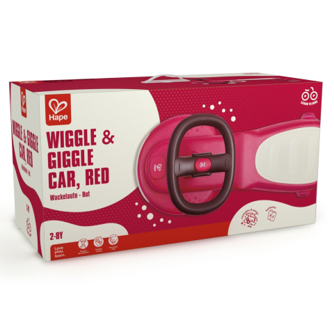 Masina Wiggle & Giggle, rosie, copii varsta 2 ani+ [1]