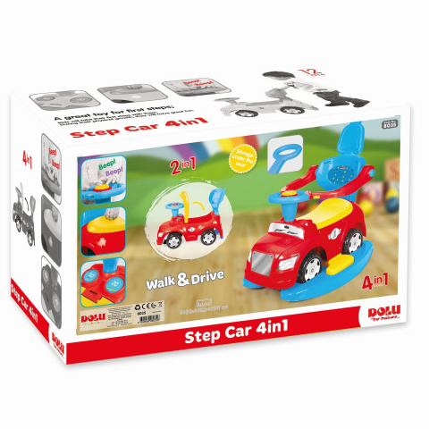 Jucării și Jocuri pentru copii - Masinuta  4 in 1  -  Step car